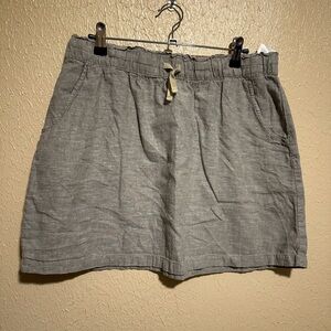 Patagonia Island‎ Hemp & Organic Cotton Beach skirt Beige Size Medium Pockets